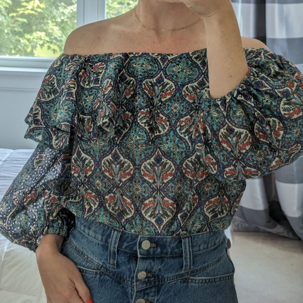 Sachin and Babi Musette Blouse